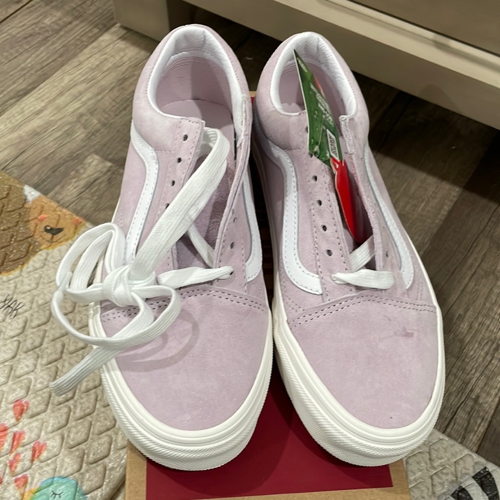 Vans Old Skool lavender size 7 US